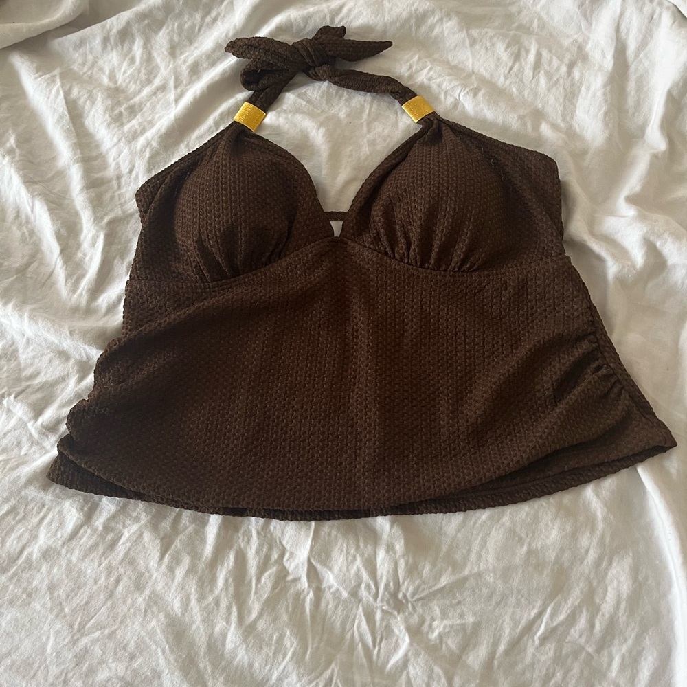 Brown tankini set